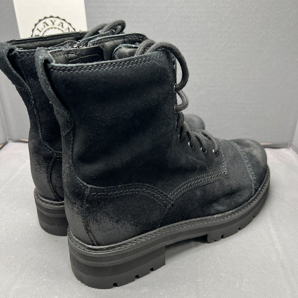 Clarks Orianna Cap Lug Sole Bootie In Black 61530… - image 5